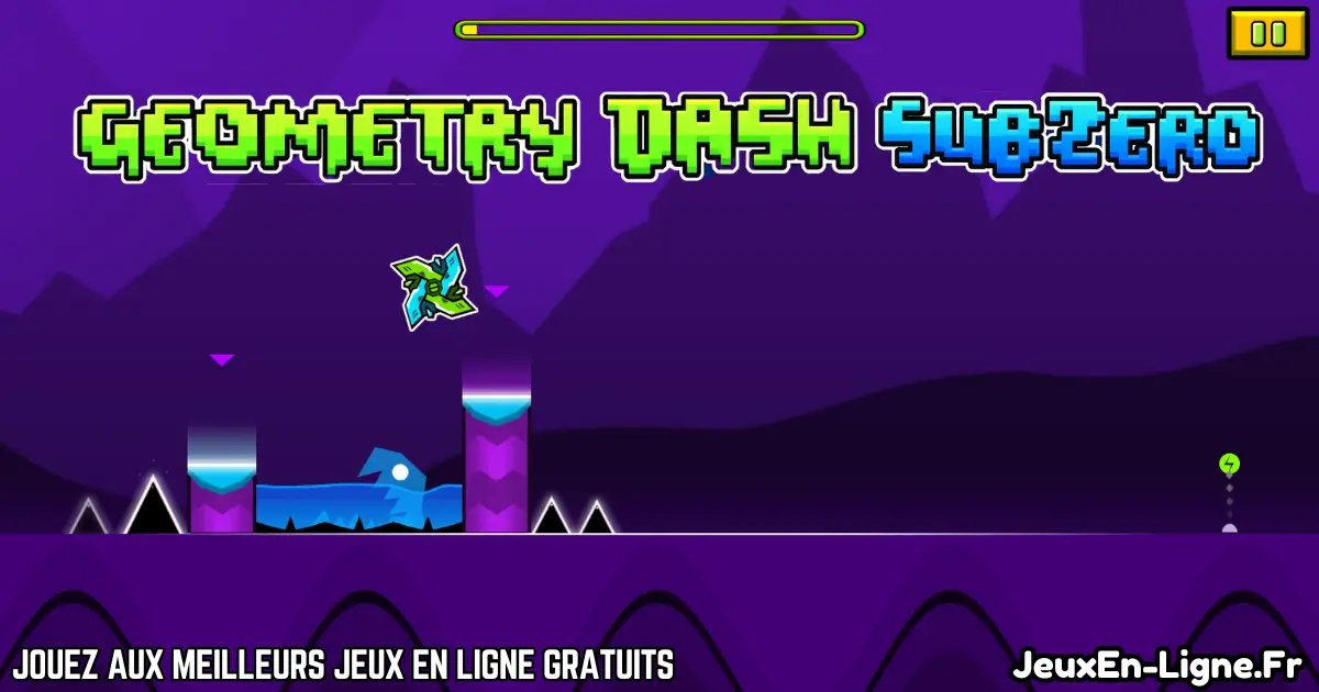 Jouez Geometry Dash Subzero Gratuit En Ligne