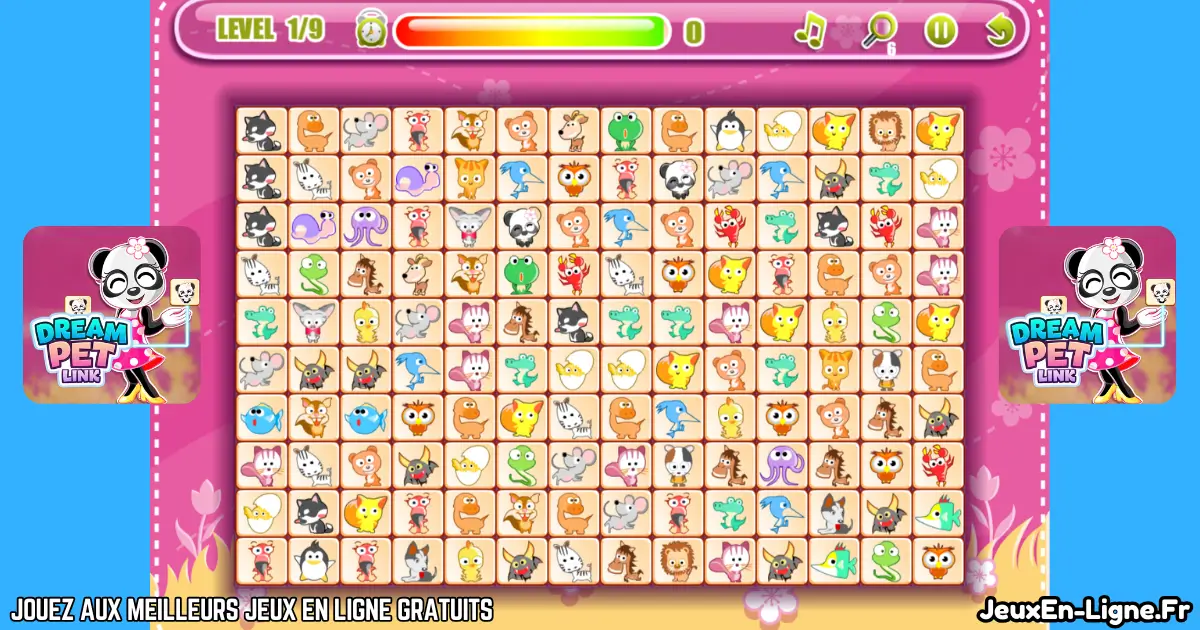 Jouez Dream Pet Link Gratuit En Ligne