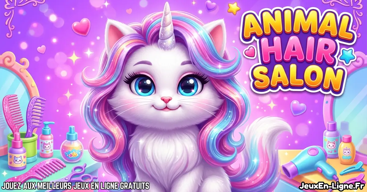 Joue à Animal Hair Salon Gratuit en ligne