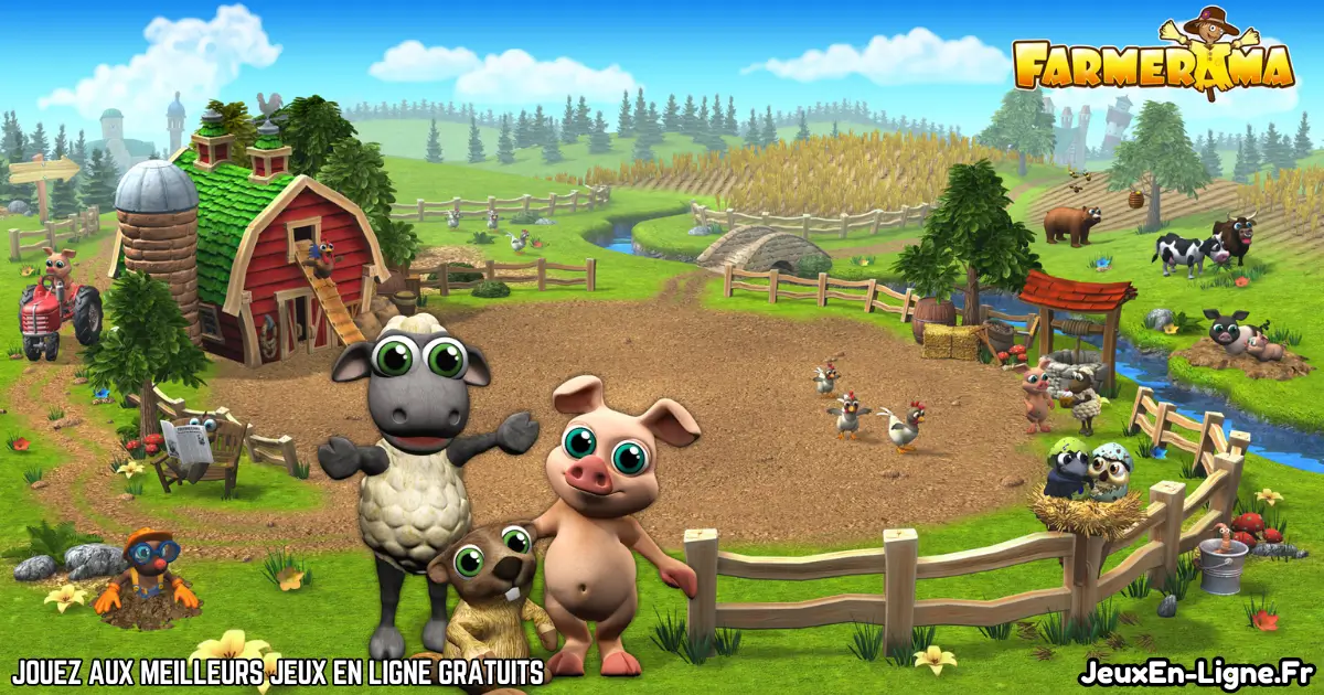 jouez Farmerama Gratuit En Ligne