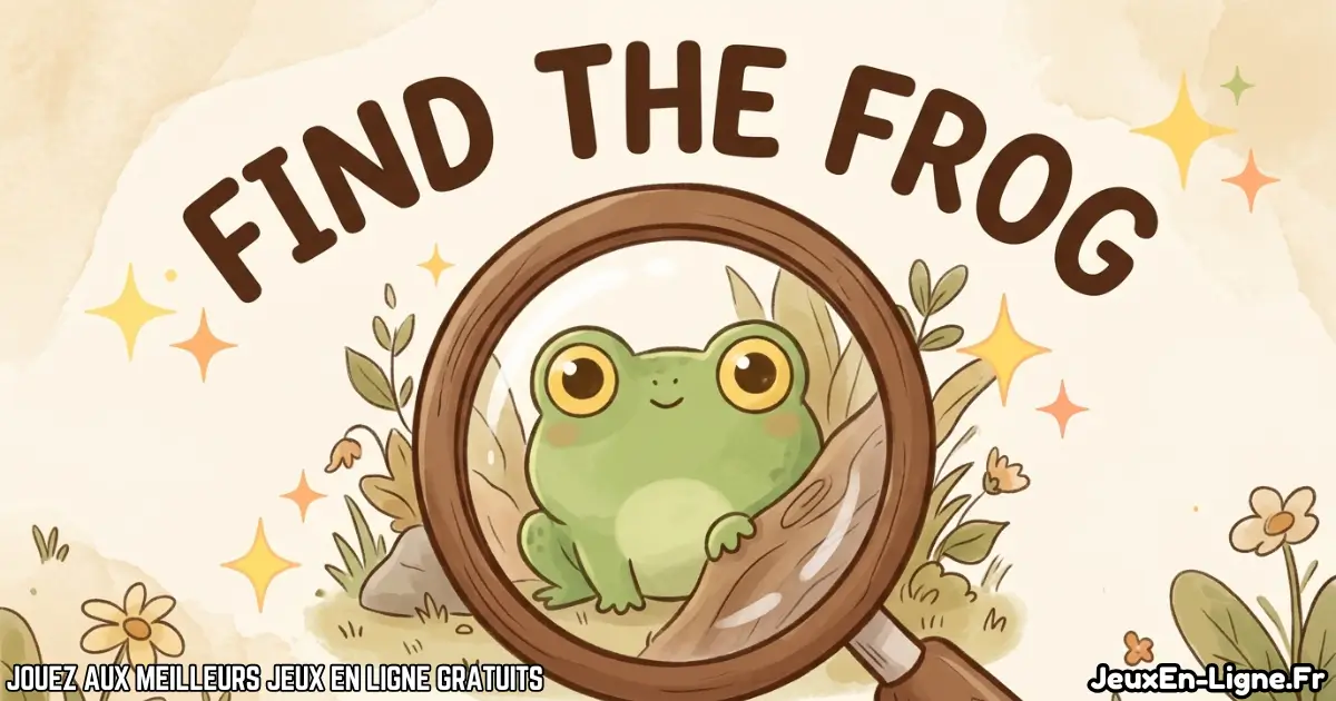 Joue à  Find the Frog Gratuit en ligne