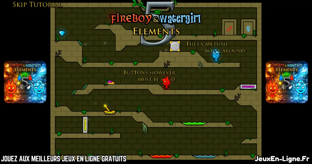 Jouez Fireboy and Watergirl 5 Gratuit En Ligne