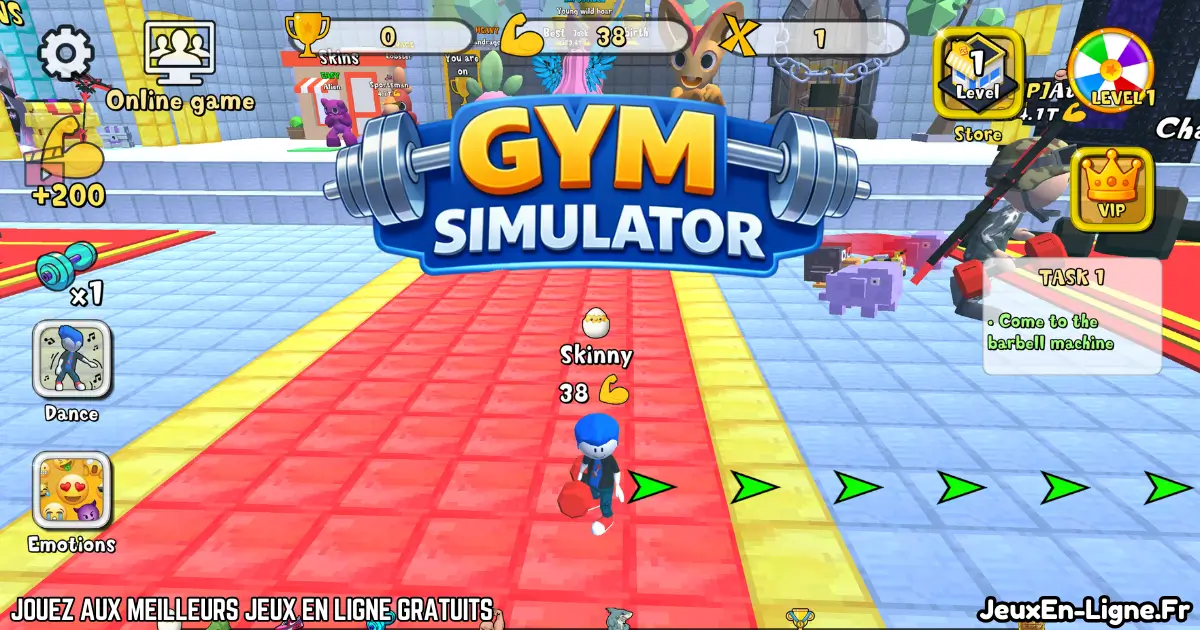 Jouez GYM Simulator Gratuit En Ligne