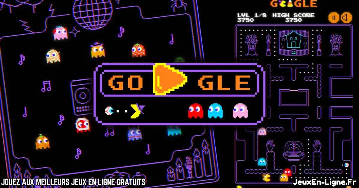 Jouez Google Pac-Man Gratuit En Ligne