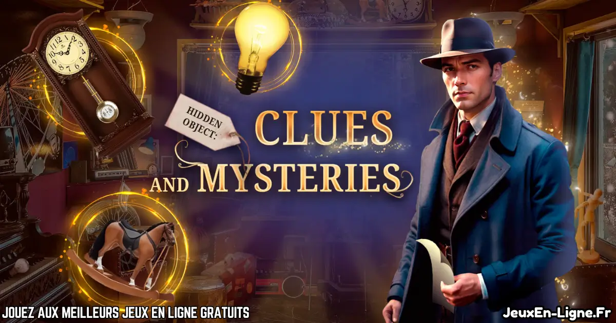 Jouez Hidden Object Clues and Mysteries Gratuit En Ligne