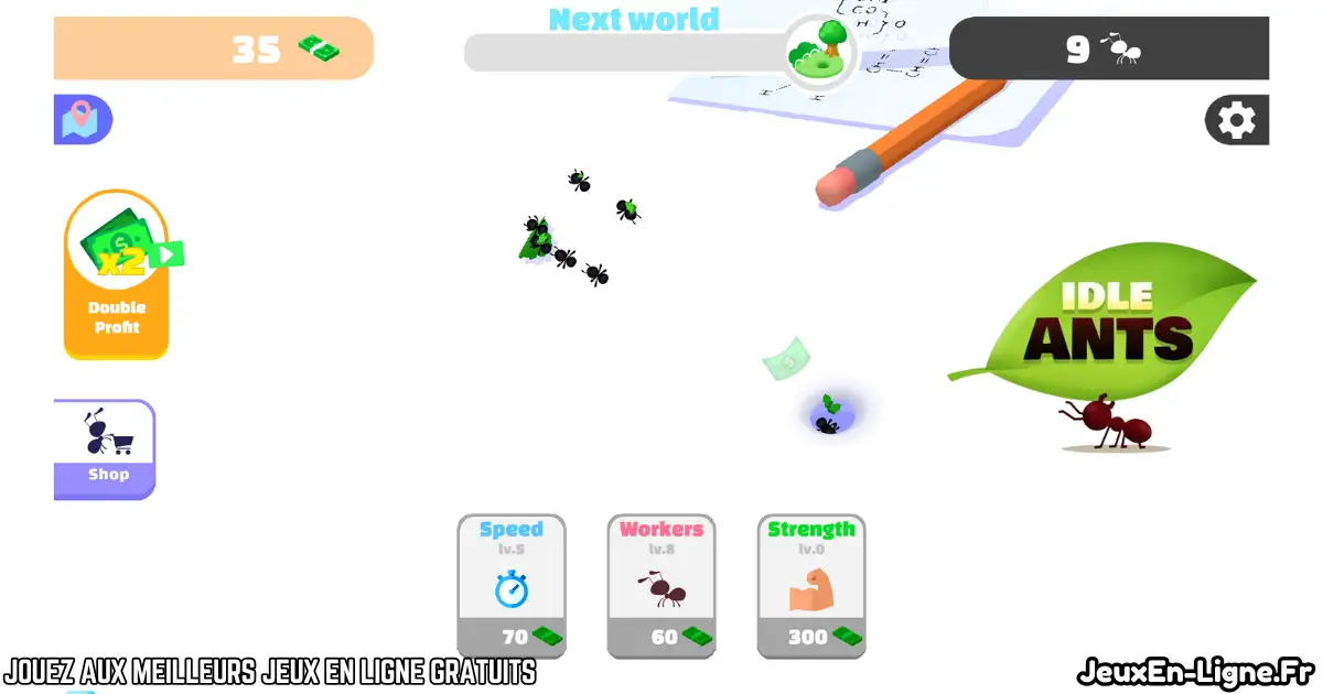 Jouez Idle Ants Gratuit En Ligne