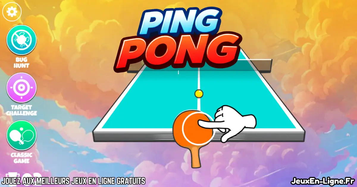 Jouez Ping Pong Gratuit En Ligne