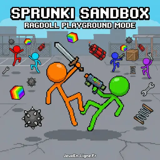 Sprunki Sandbox: Ragdoll Playground Mode game