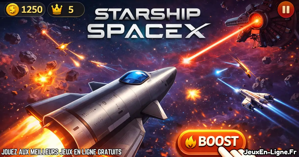 Jouez Starship Spacex​ Gratuit En Ligne