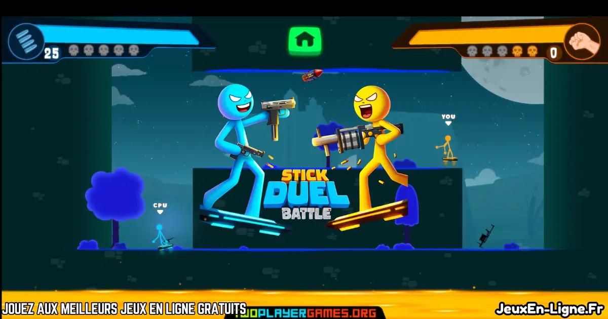 Jouez Stick Duel Battle Gratuit En Ligne
