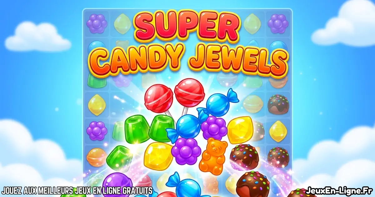 Joue à Super Candy Jewels Gratuit en ligne