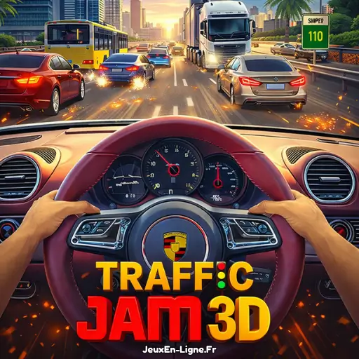 Traffic Jam 3D Icon