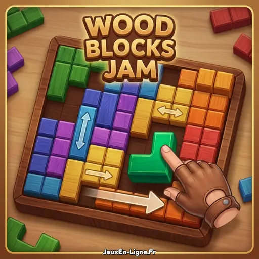 Wood Blocks Jam Icon