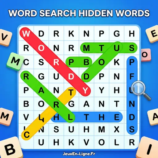 Word Search Hidden Words Icon