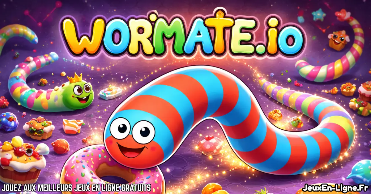 Jouez Wormate io Gratuit En Ligne