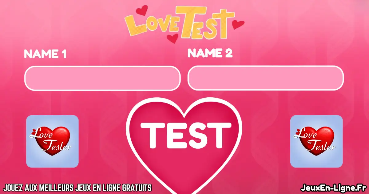 Jouez love tester Gratuit En Ligne
