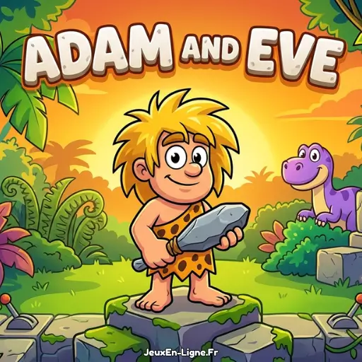 Adam and Eve Icon