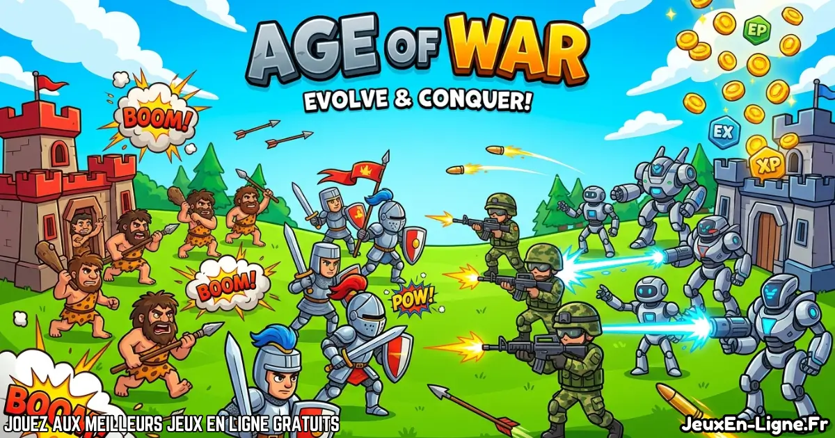 Joue à  Age Age of War Gratuit en ligne