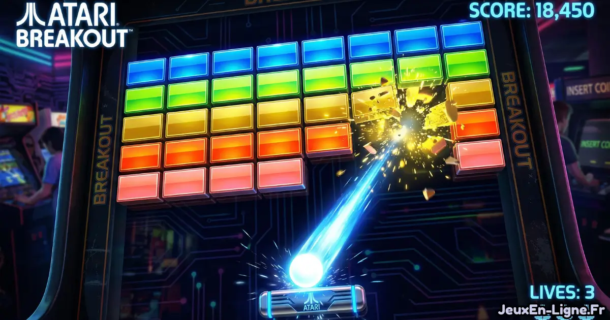 Joue à Atari Breakout Gratuit En Ligne