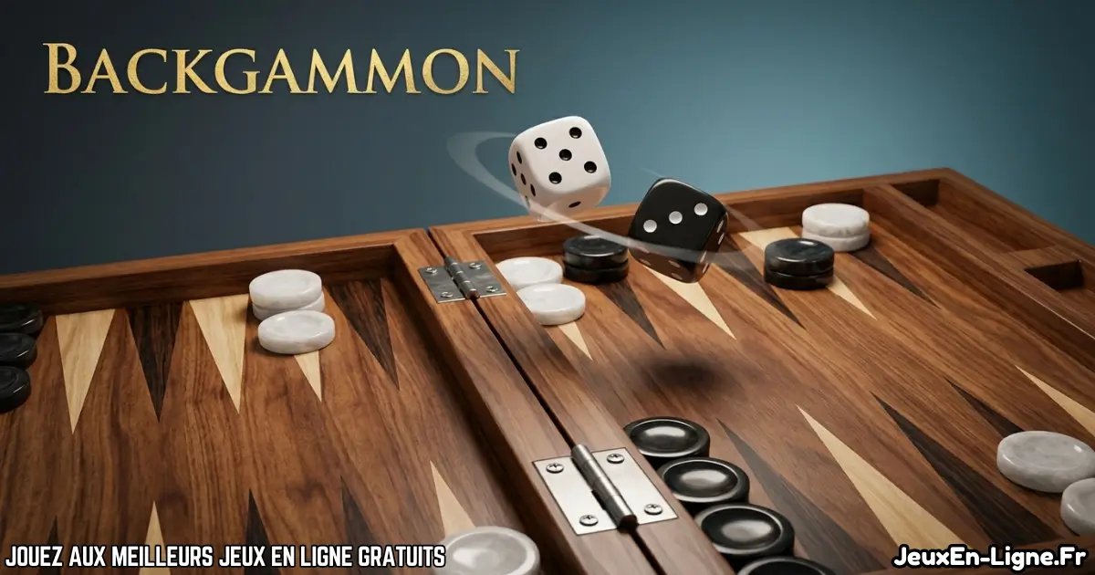 Joue à  Backgammon Gratuit En Ligne