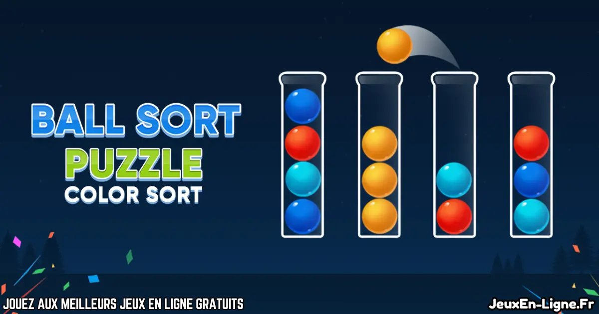 Joue à Ball Sort Puzzle Gratuit En Ligne