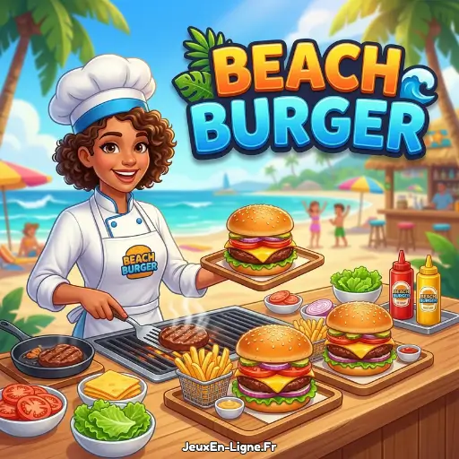 Beach Burger Icon