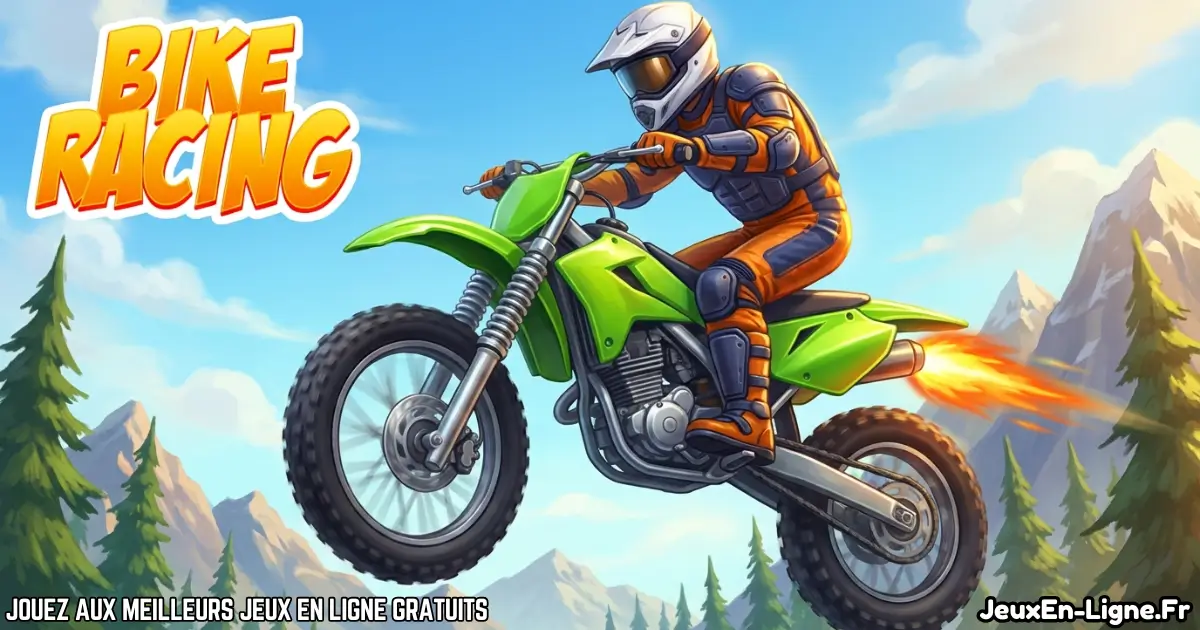 Joue à  Bike Racing Gratuit En Ligne