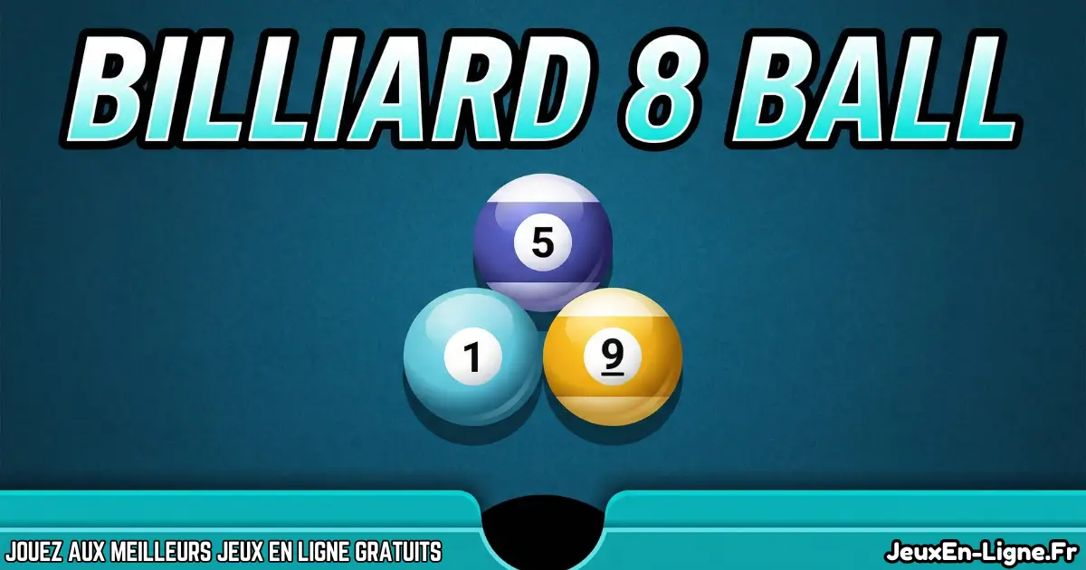 Joue à Billiard 8 Ball Gratuit En Ligne