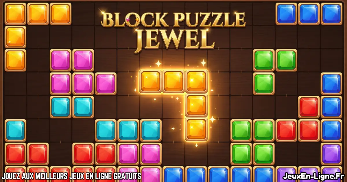 Joue à Block Puzzle Jewel Gratuit en ligne