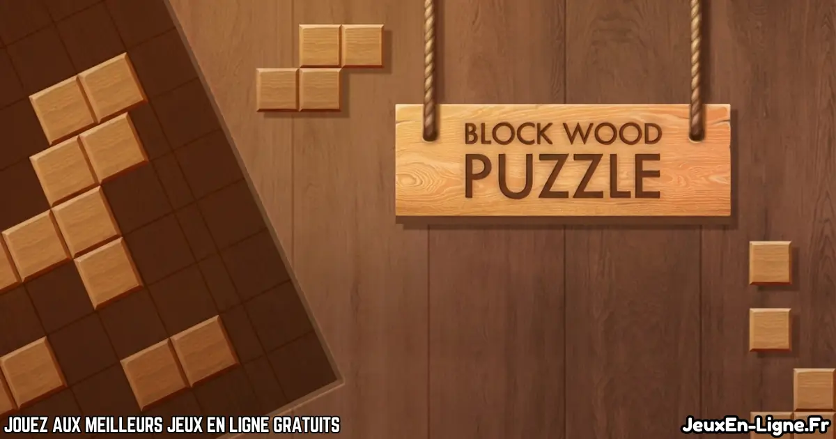 Joue à  Block Wood Puzzle Gratuit En Ligne