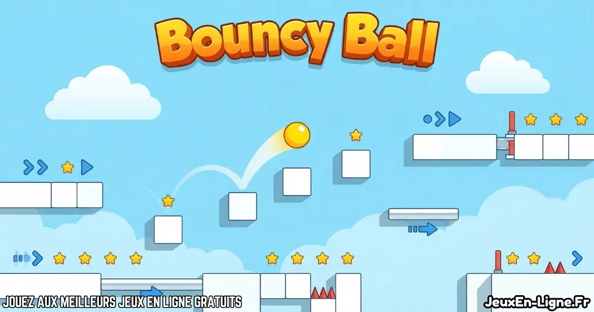 Joue à  Bouncy Ball Gratuit En Ligne