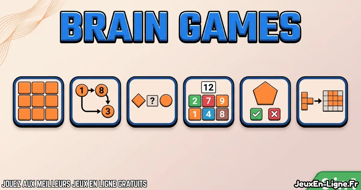 Joue à  Brain Games Gratuit En Ligne
