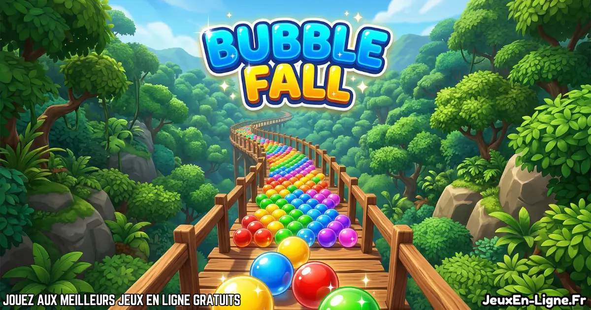 Joue à  Bubble Fall Gratuit En Ligne