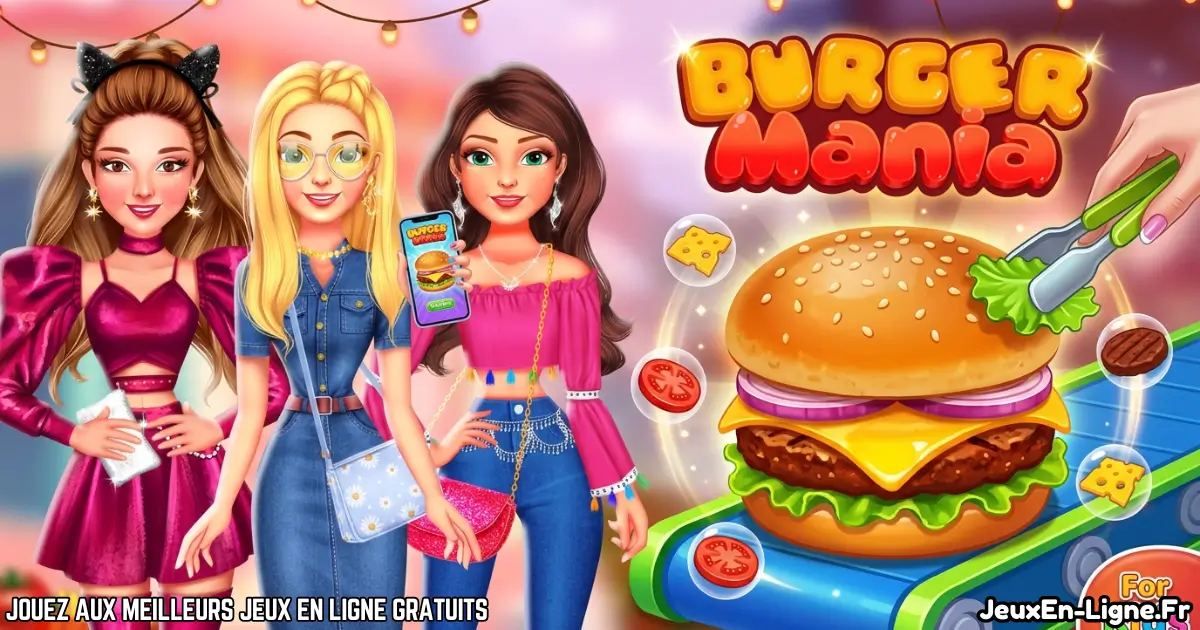 Joue à Burger Mania Gratuit En Ligne