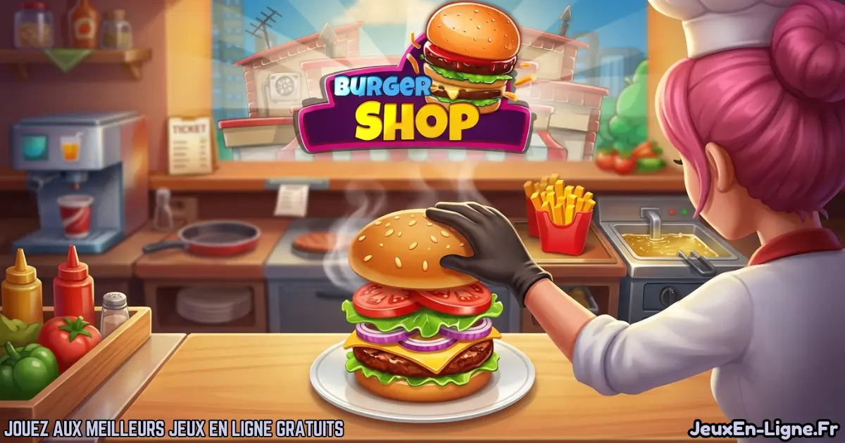 Joue à  Burger Shop Gratuit En Ligne
