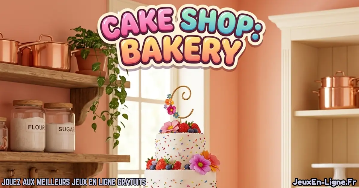 Joue à Cake Shop Bakery Gratuit En Ligne