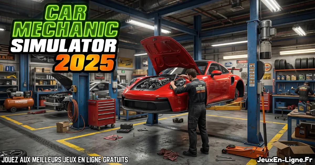 Joue à  Car Mechanic Simulator 2025 Gratuit En Ligne