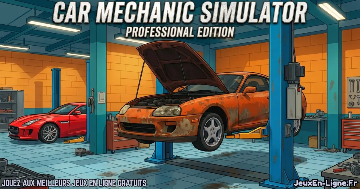 Joue à  Car Mechanic Simulator Gratuit En Ligne