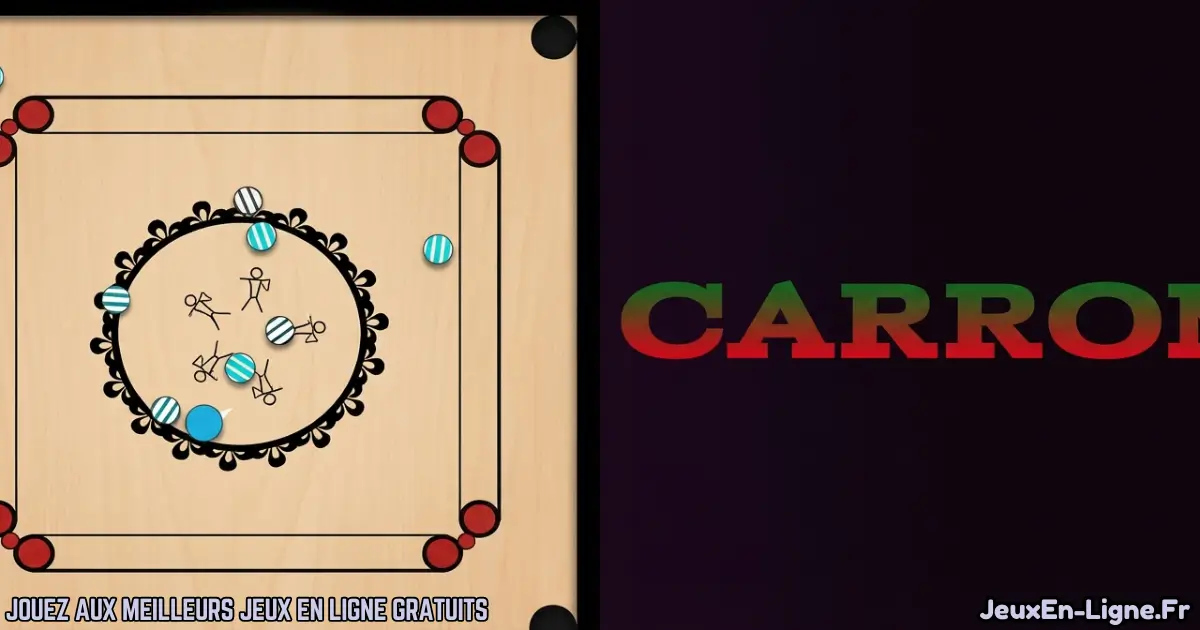 Joue à Carrom Gratuit En Ligne