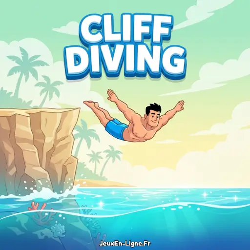 Cliff Diving Icon