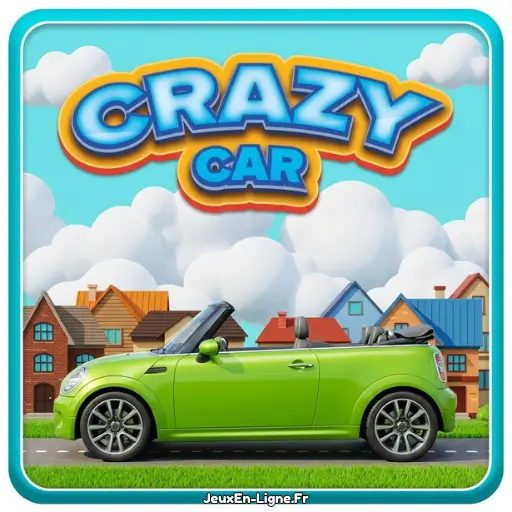 Crazy Car Icon