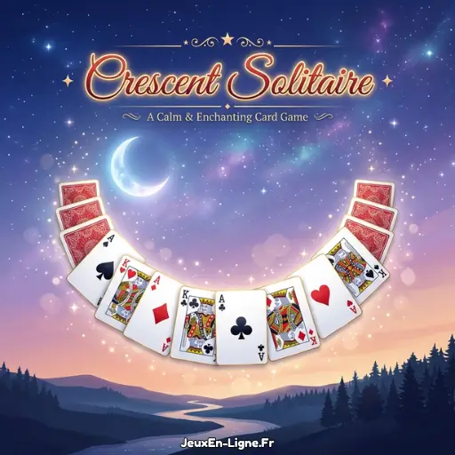 Crescent Solitaire Icon