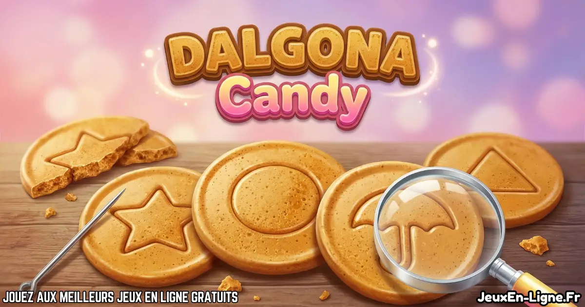 Joue à Dalgona Candy Gratuit En Ligne