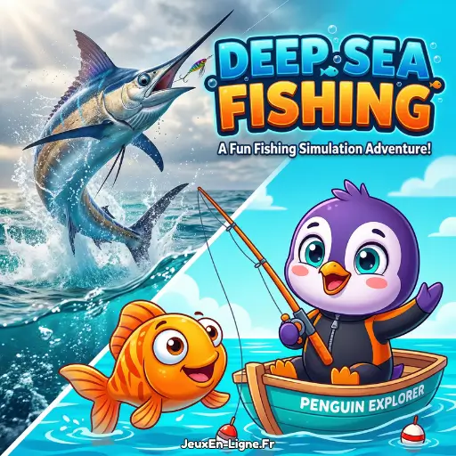 Deep Sea Fishing Icon