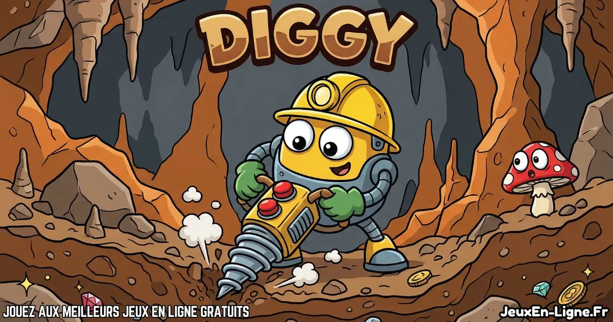 Joue à Diggy Gratuit En Ligne