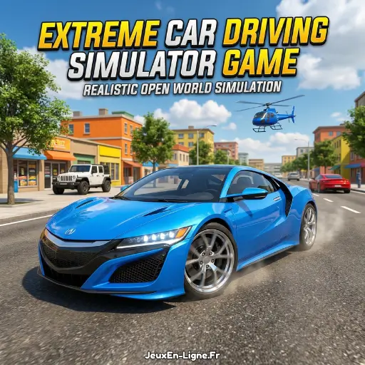 Extreme Car Driving Simulator Game Icon