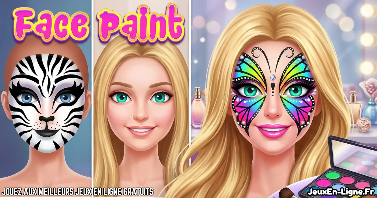 Joue à Face Paint Gratuit En Ligne