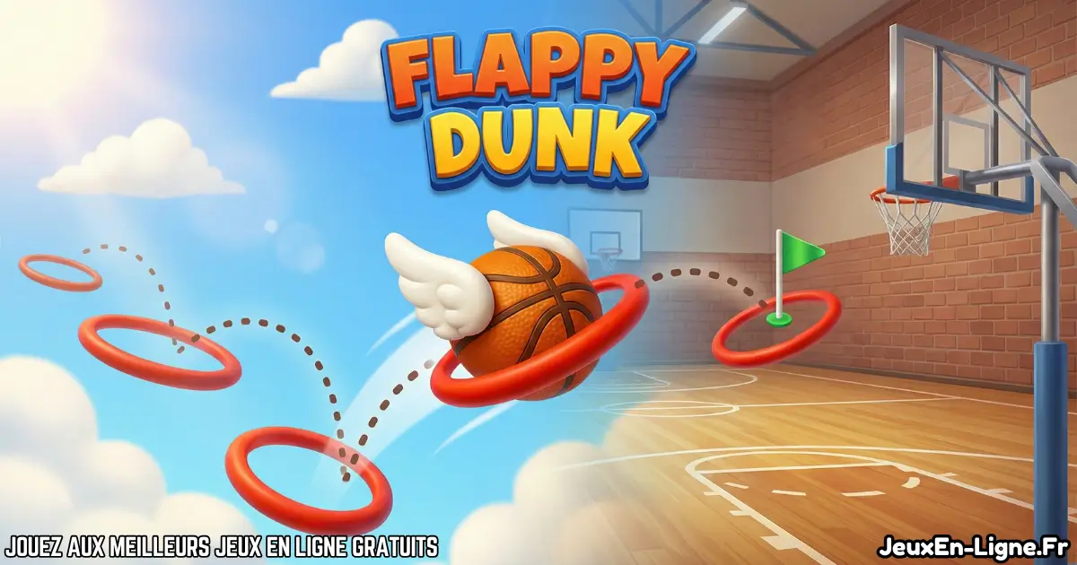 Joue à  Flappy Dunk En Ligne Gratuit en ligne