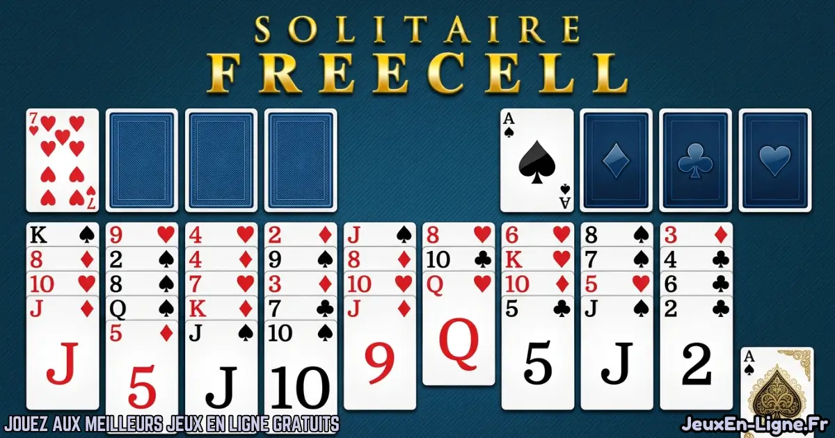 Joue à Freecell Solitaire Gratuit En Ligne