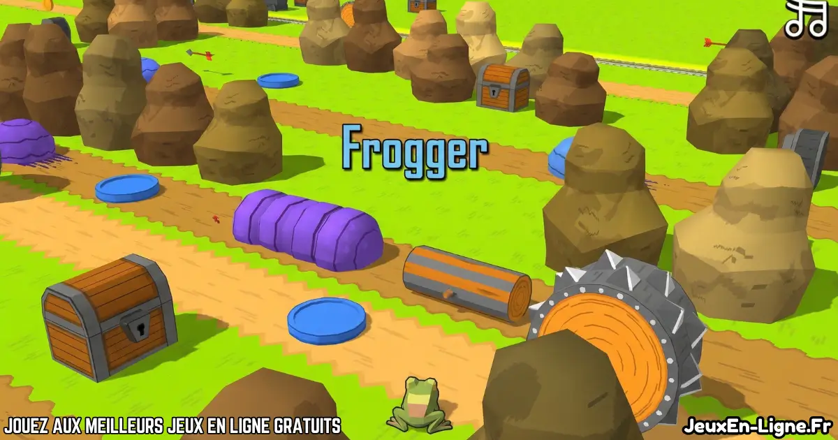 Joue à  Frogger Gratuit En Ligne